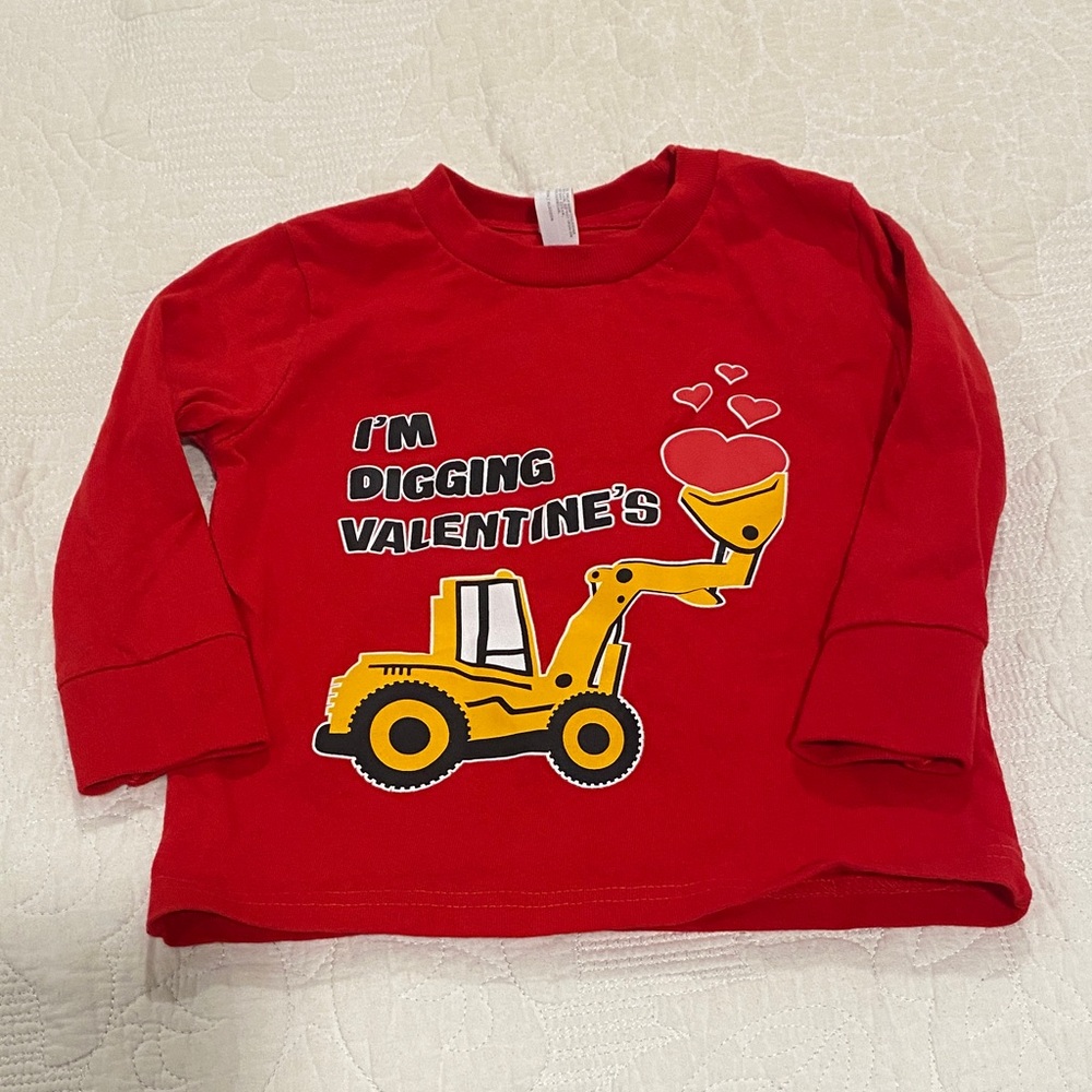Red Valentine's Kids Shirt